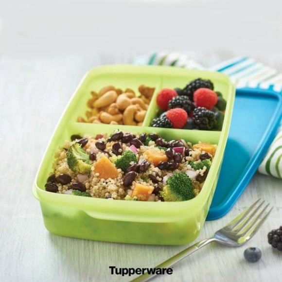 Tupperware Large Lunch-It Storage Container New